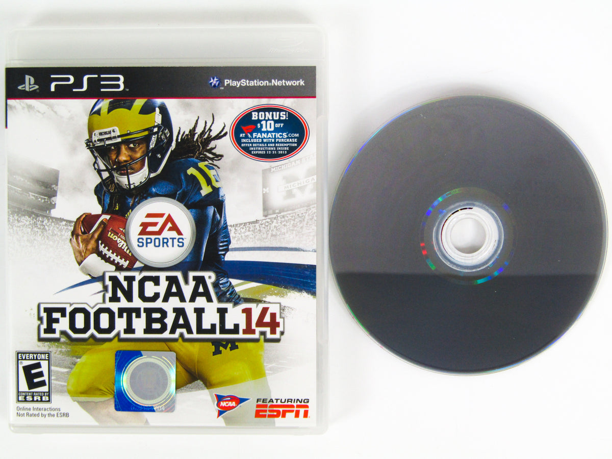 Ncaa 14 hot sale ps3 gamestop