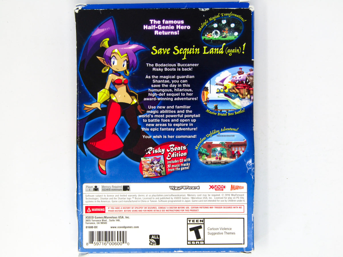 Shantae Half-Genie Hero [Risky Beats Edition] (Playstation Vita