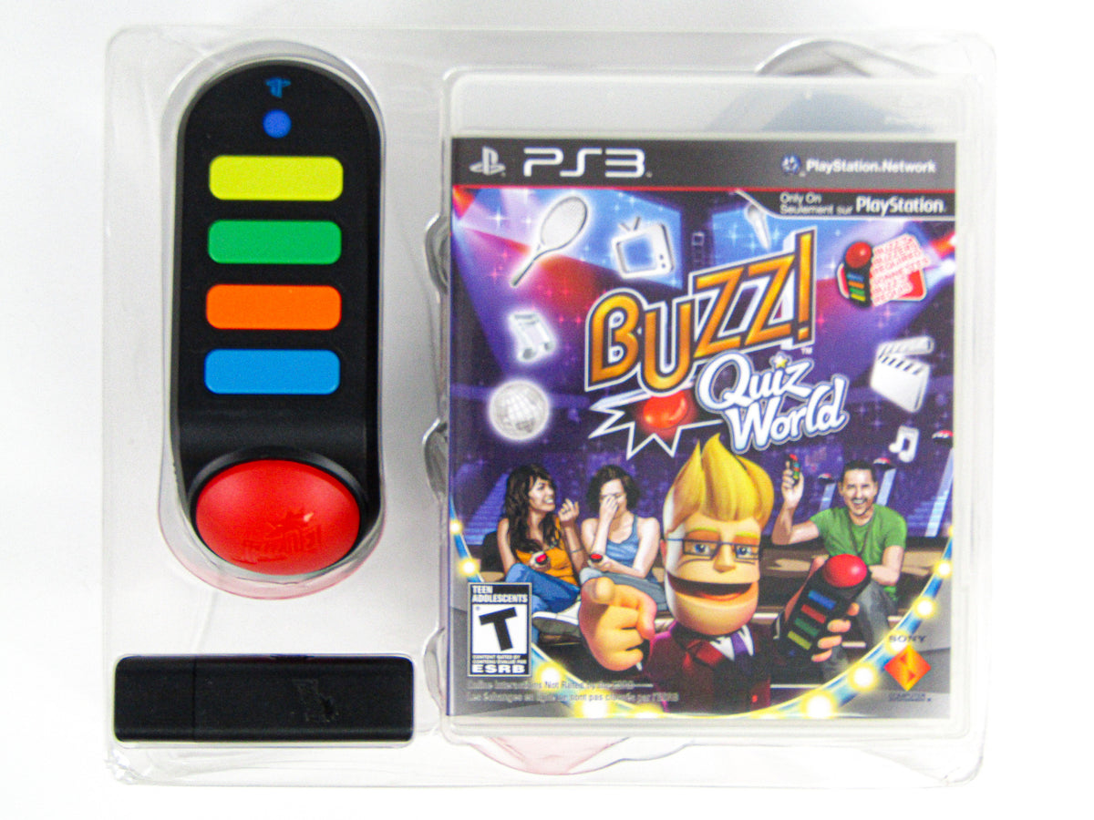 Buzz! Quiz World [4 Controller Bundle] (Playstation PS3), 56 OFF