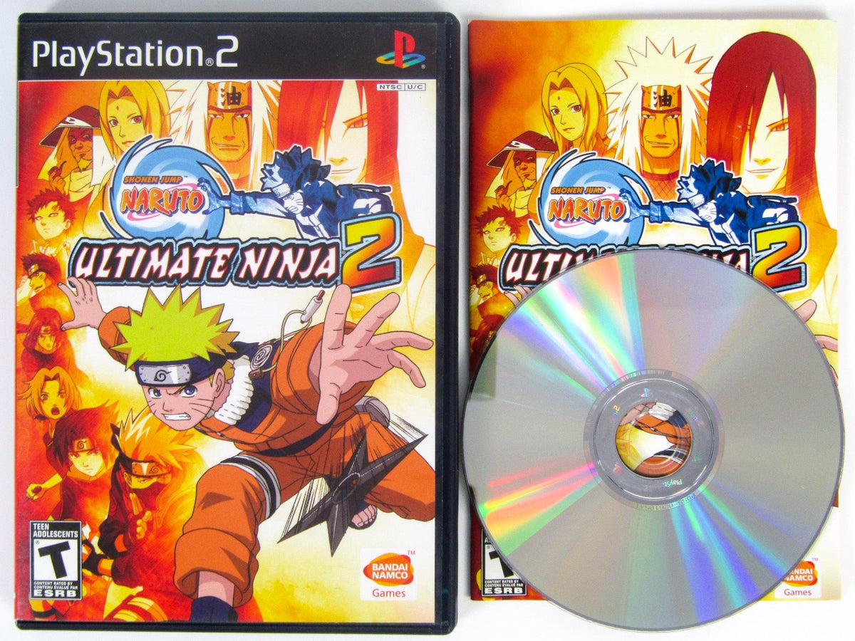 Naruto Ultimate Ninja 2 (Playstation 2 / PS2) – RetroMTL