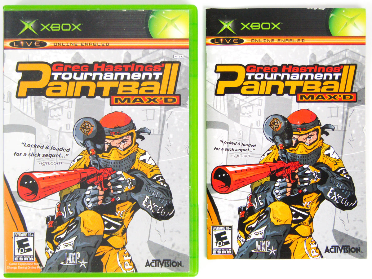 Greg Hastings Tournament Paintball Maxed (Xbox) RetroMTL