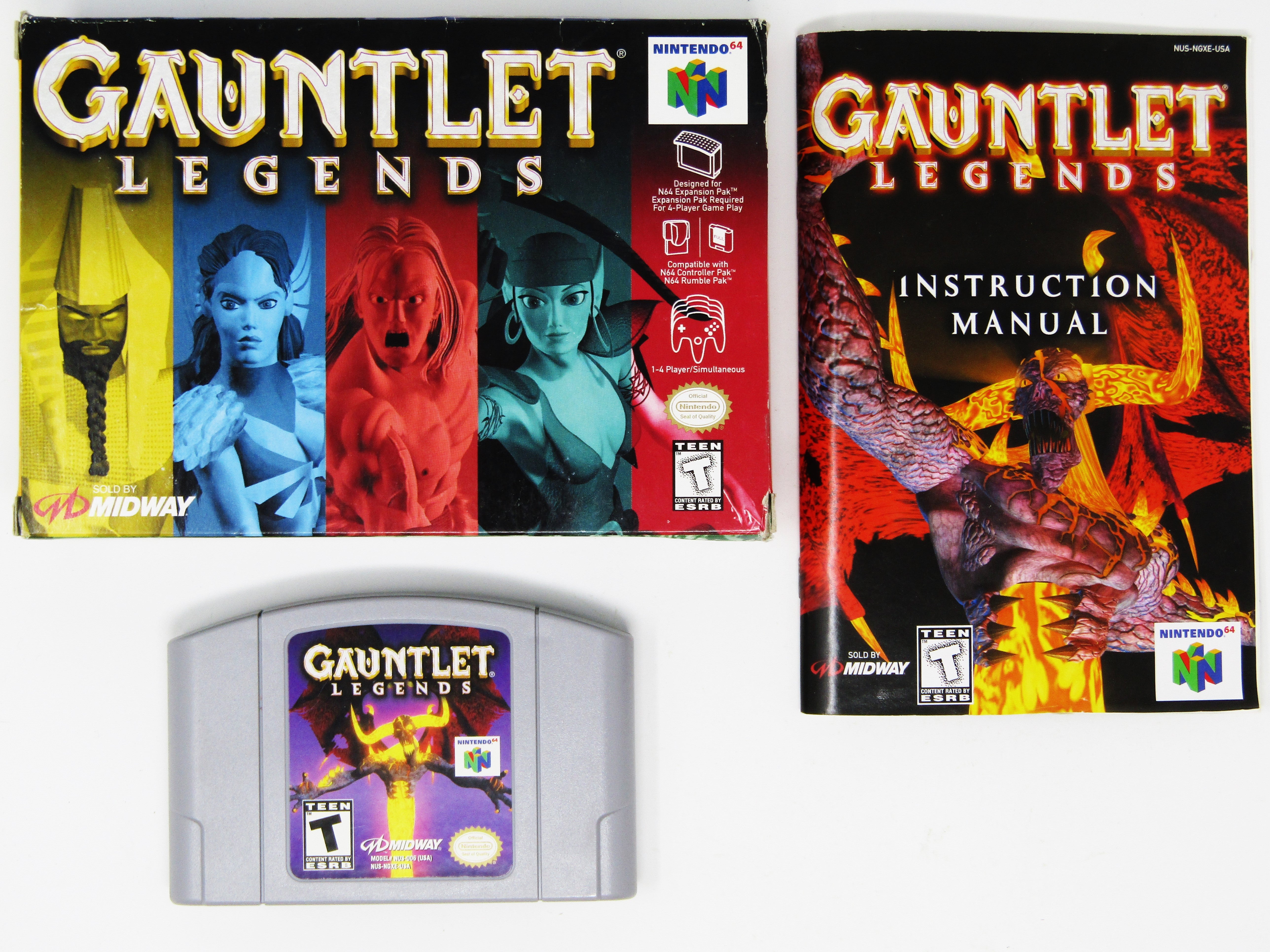 Gauntlet Legends (Nintendo 64 N64) – Retro MTL - Main Image