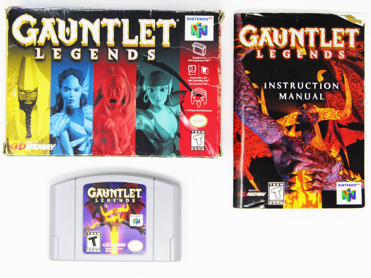 Gauntlet Legends Best Player N64 Games Gauntlet Legends 64