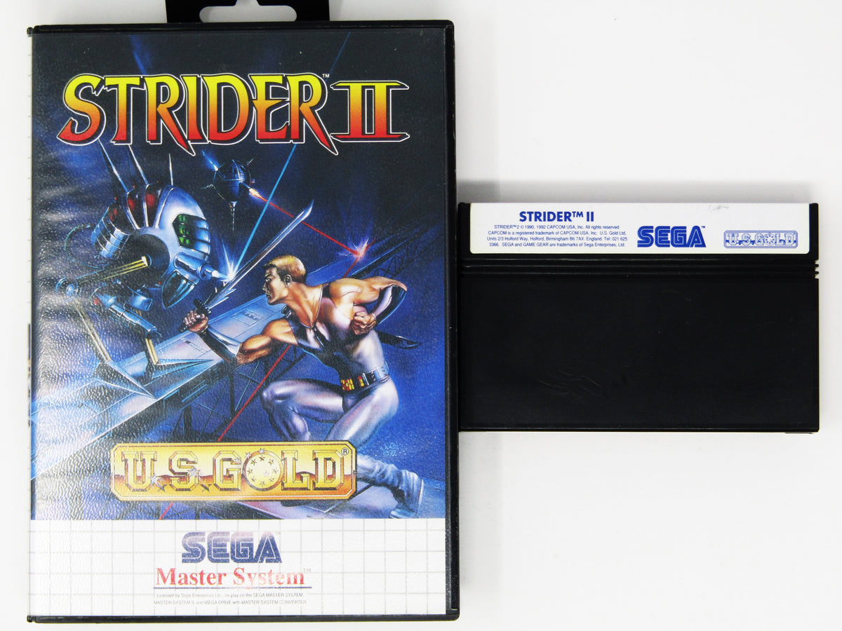 Strider Ii En Boîte Sans Notice Sega Master System Pal Euro (Fr) in Strider Ii En Boîte Sans Notice Sega Master System Pal Euro (Fr) in