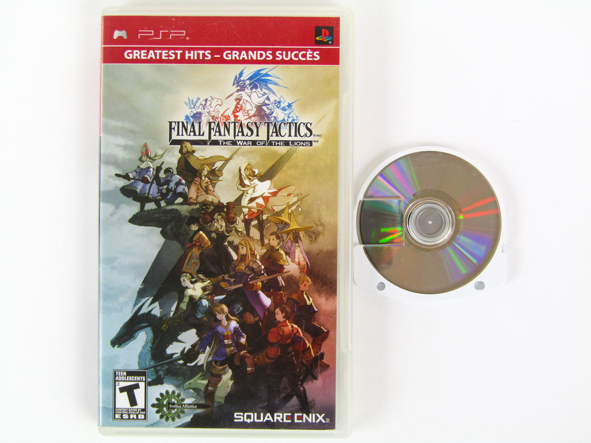 Final Fantasy Tactics War of the Lions [Greatest Hits] (Playstation  Portable / PSP)