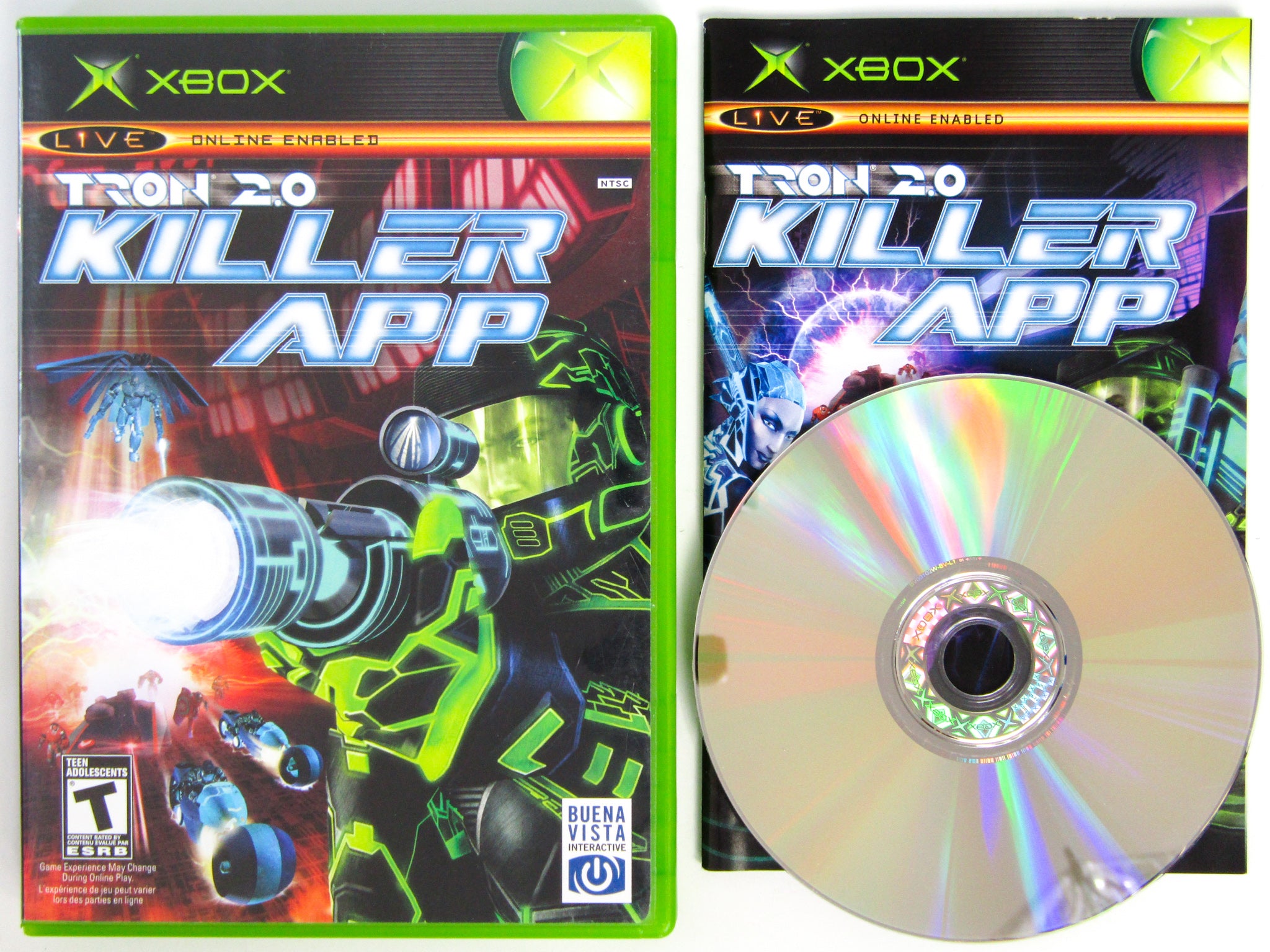 Jeu Xbox 1ère Génération - Tron 2.0 Killer App - Anglais