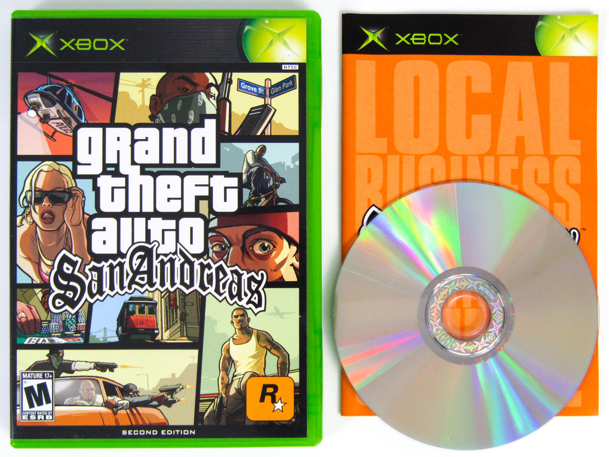 Grand Theft Auto San Andreas (Xbox) – RetroMTL