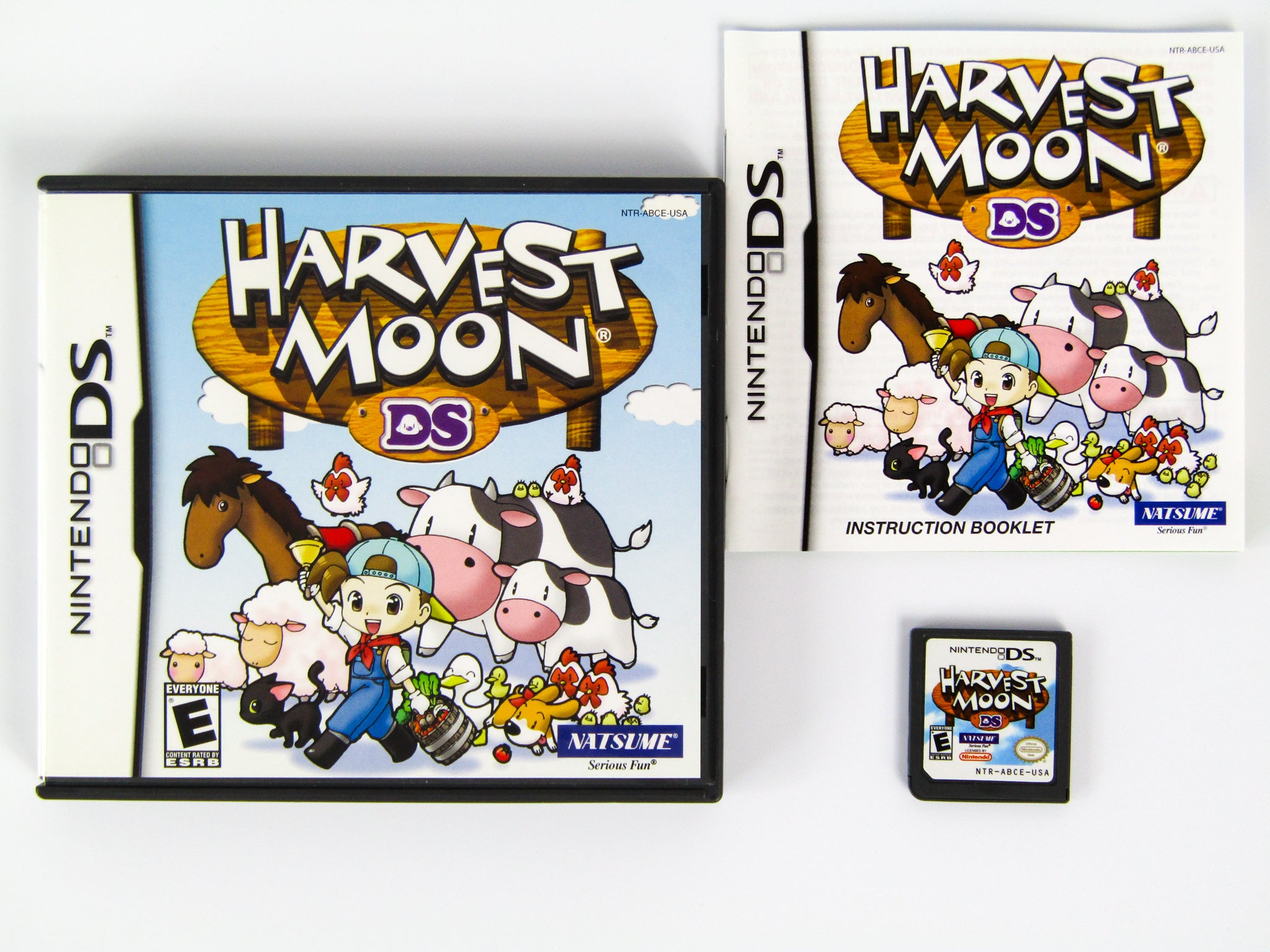 Jeu Harvest Moon Sur Nintendo DS - PAL EUR - Bon état