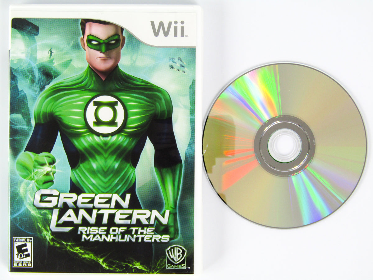 Green Lantern Rise Of The Manhunters (Nintendo Wii) RetroMTL