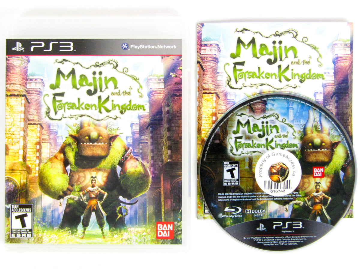 Majin and The Forsaken good Kingdom For Playstation 3