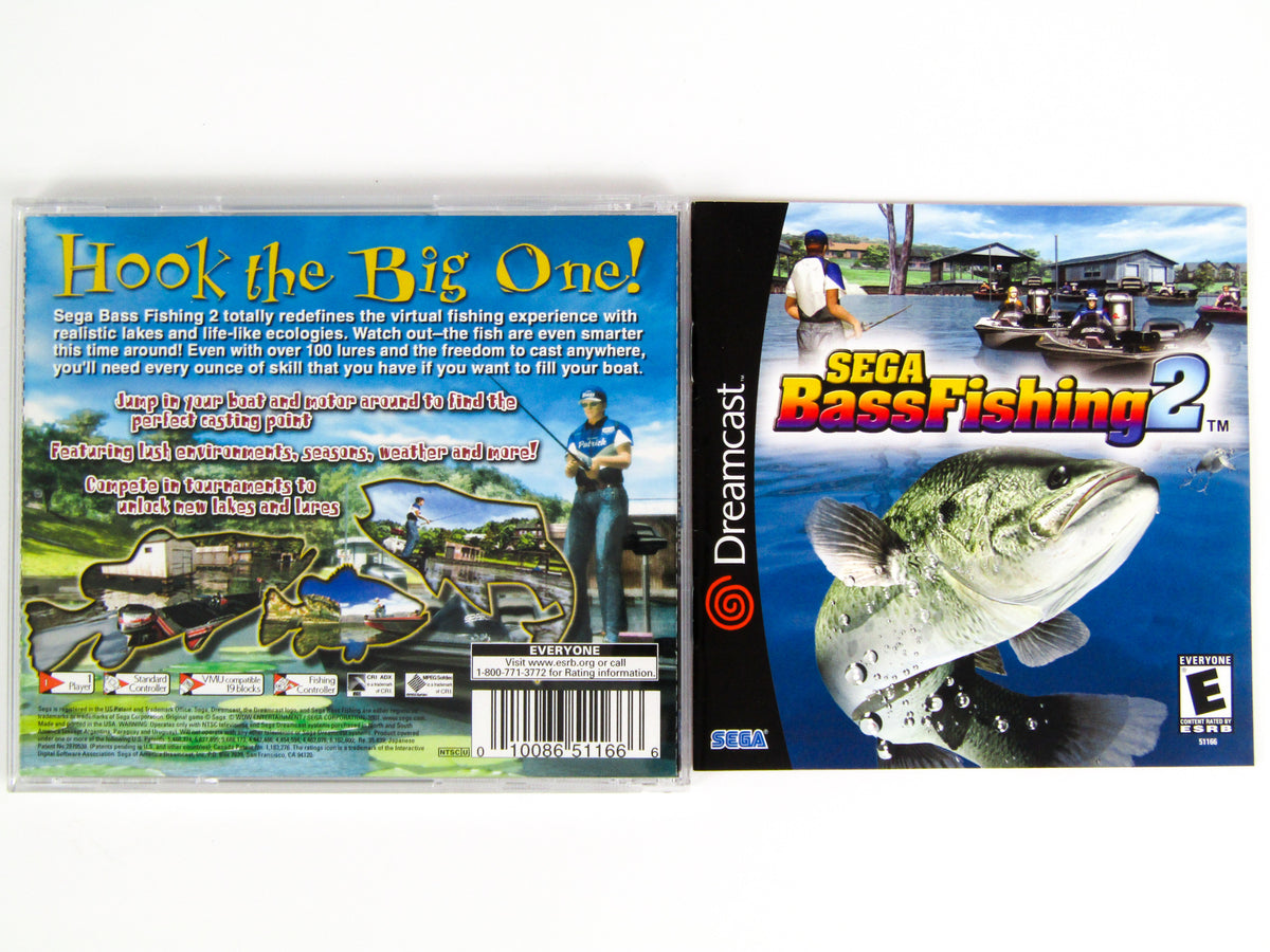 Sega Bass Fishing 2 (Sega Dreamcast) – RetroMTL