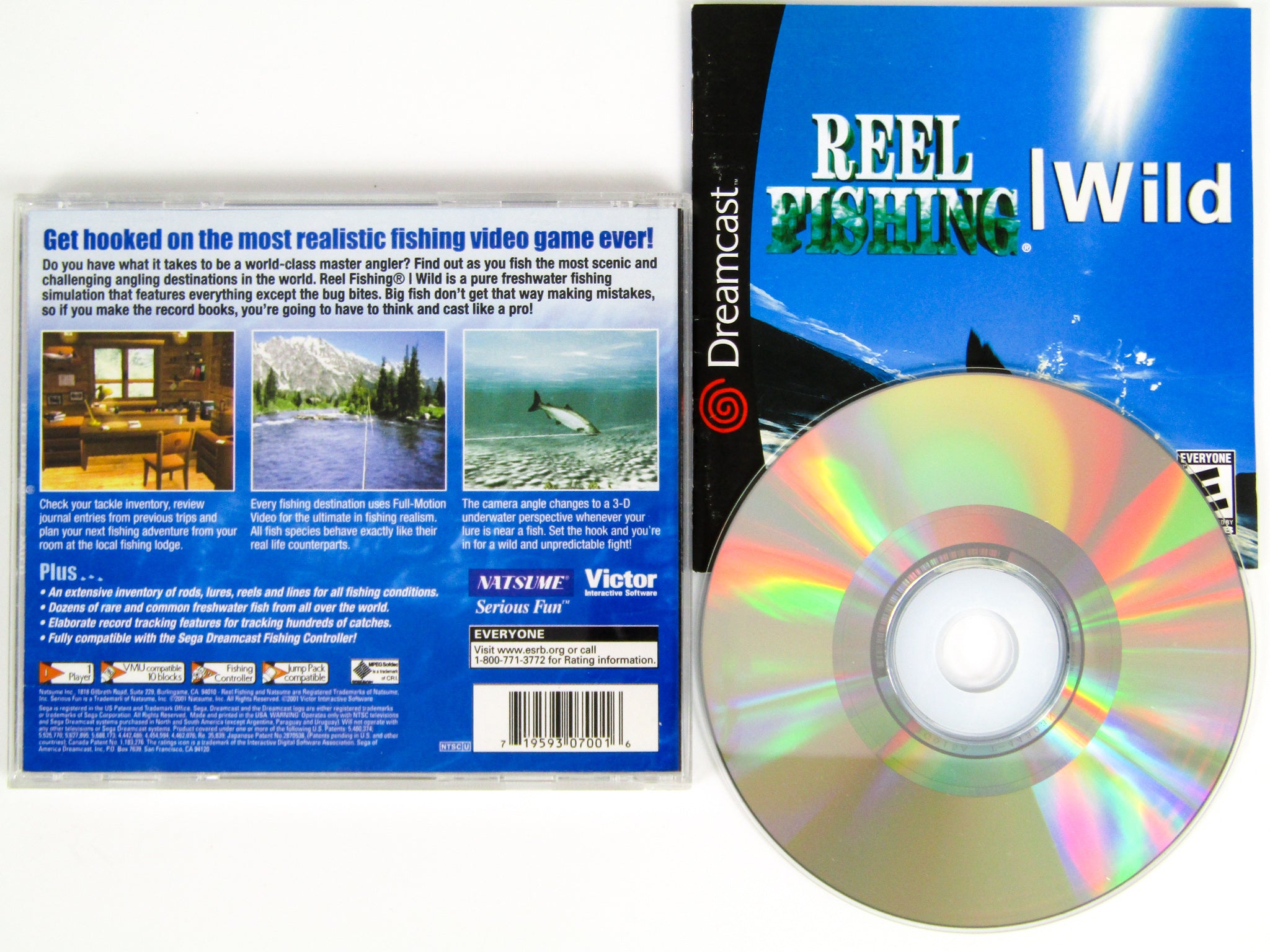 dreamcast fishing reel Reel Fishing Wild (Sega Dreamcast) – Retro MTL