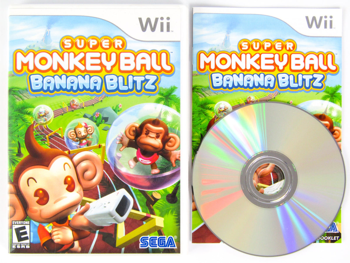 Super Monkey Ball: Banana Blitz (Nintendo Wii) – Retro MTL
