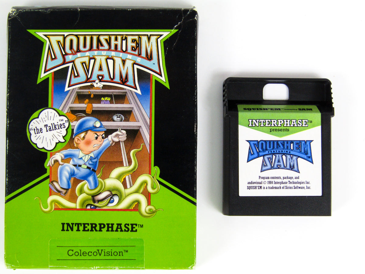 Squish'em Sam (Colecovision) – RetroMTL