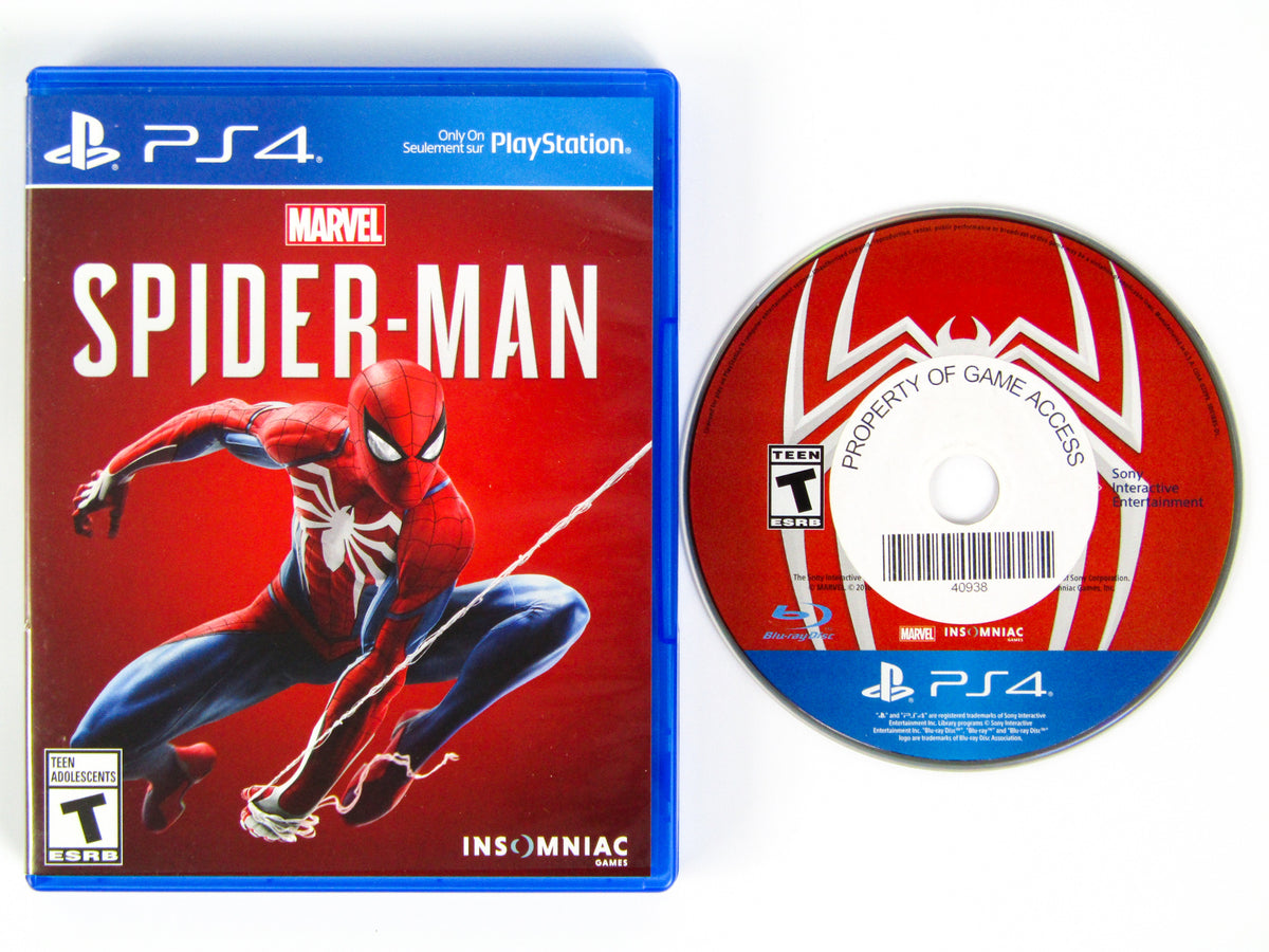 Jeu Spider-Man Pour PlayStation 4 - Version Française, Neuf Sous Blister - Édition Complète, Action-aventure