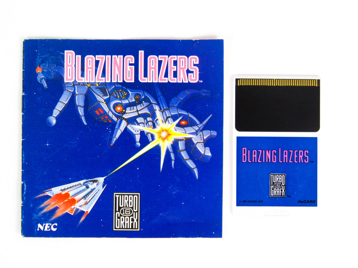 Blazing on sale lazers turbografx