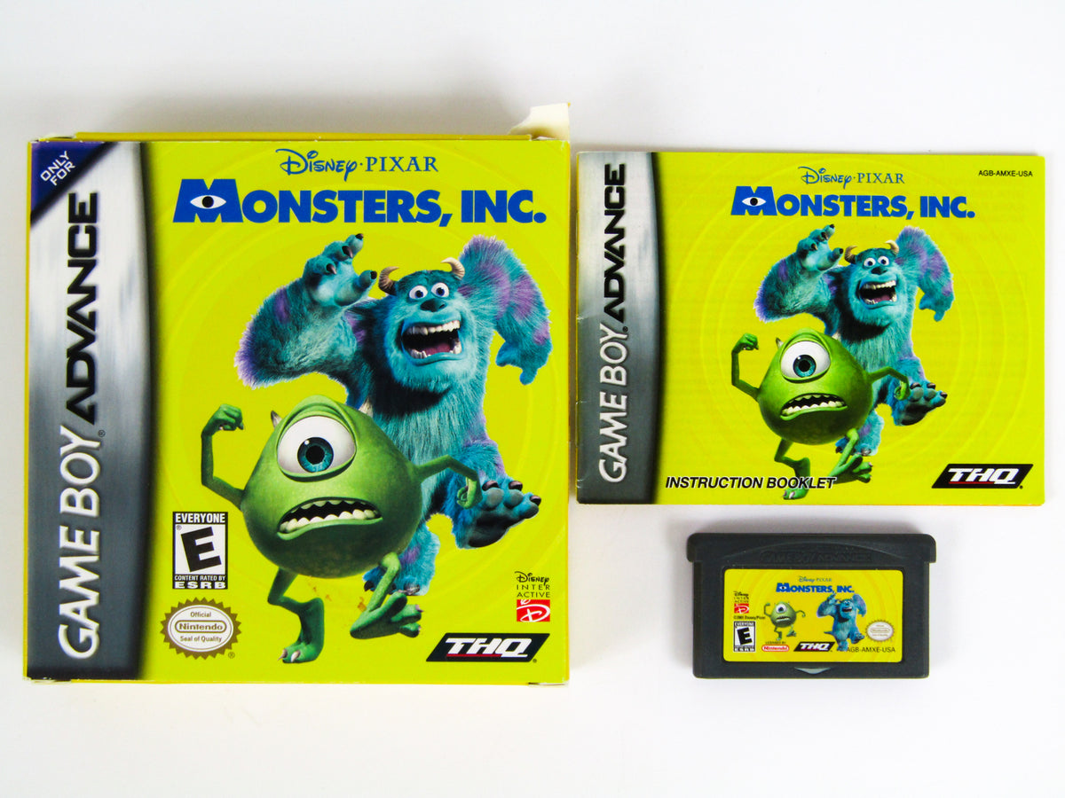 Monsters Inc (Game Boy Advance / GBA) RetroMTL