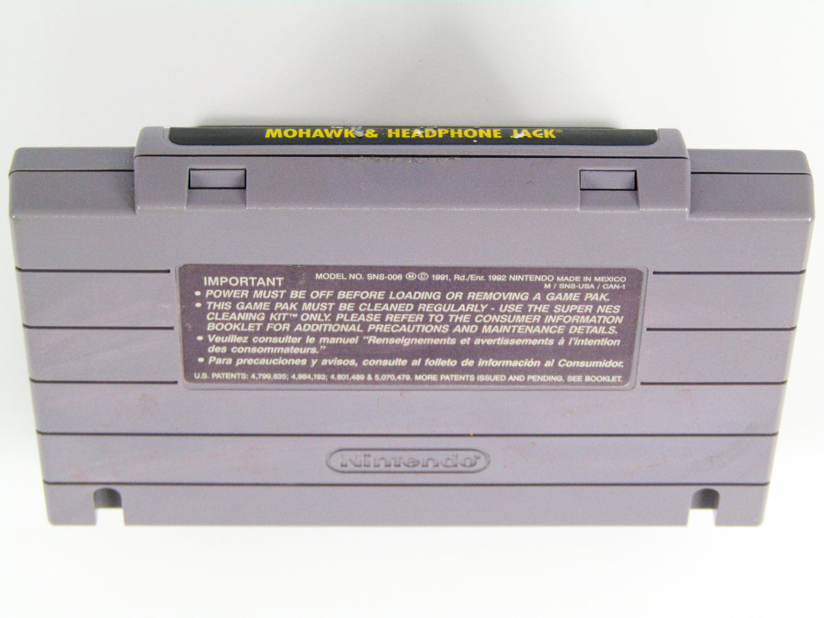 Mohawk and Headphone Jack (Super Nintendo / SNES) – RetroMTL