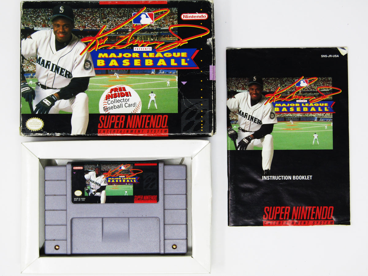 Ken Griffey Jr Major League Baseball (Super Nintendo / SNES) – RetroMTL