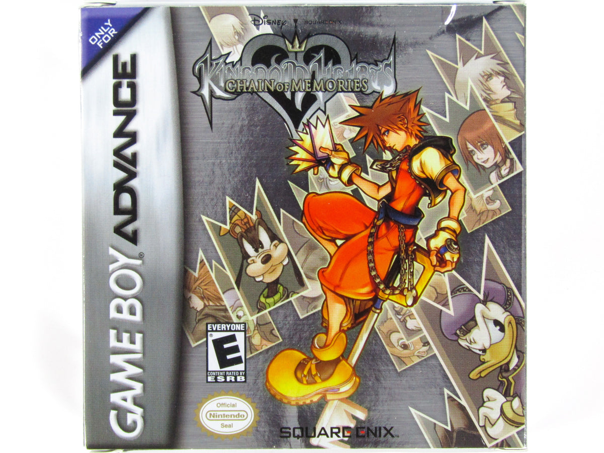 Kingdom Hearts Chain of Memories (Game Boy Advance / GBA) – RetroMTL