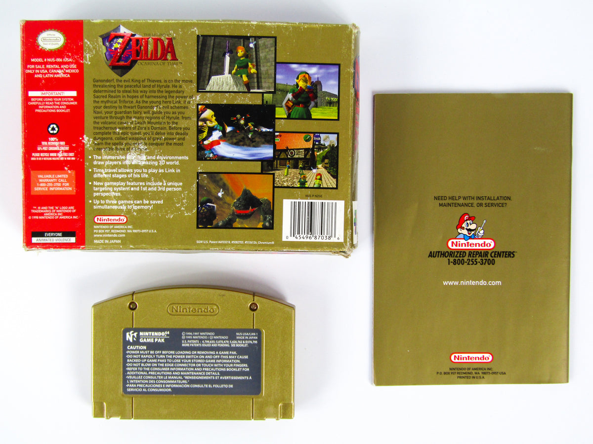 Legend of Zelda Ocarina of Time [Collector's Edition] (Nintendo 64