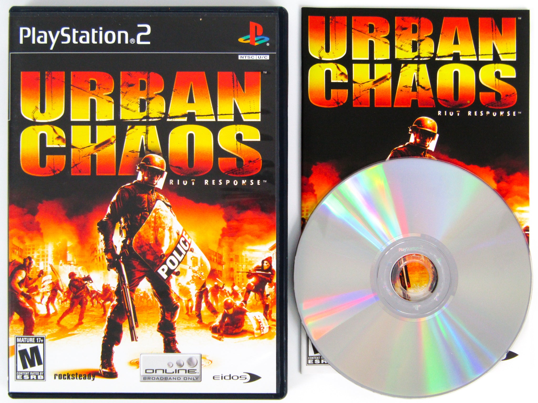 Urban Chaos Riot Response (PlayStation 2 / PS2) – Retro MTL