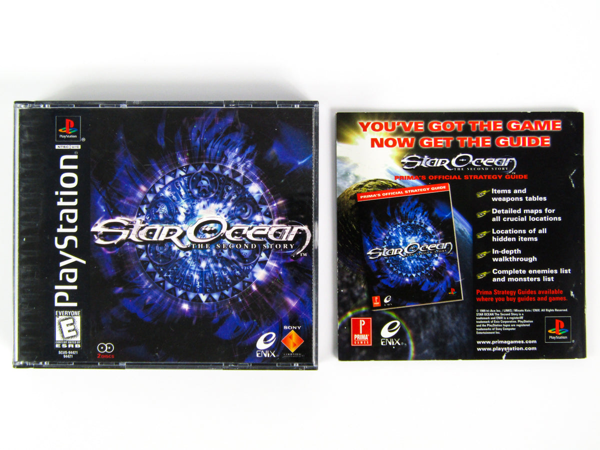 Star Ocean The Second Story PS1 Reproduction Case -  Portugal