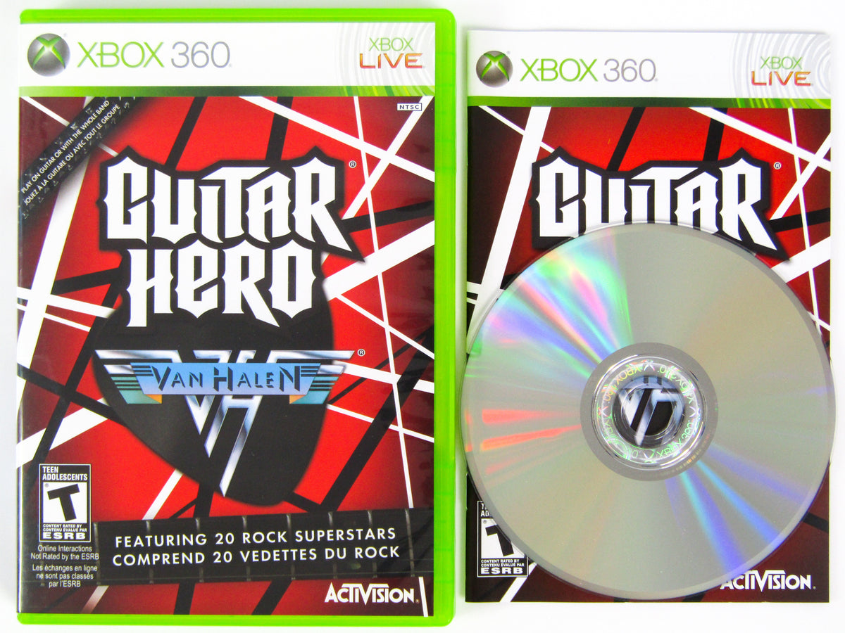 Guitar 2024 Hero: Van Halen for Xbox 360 New