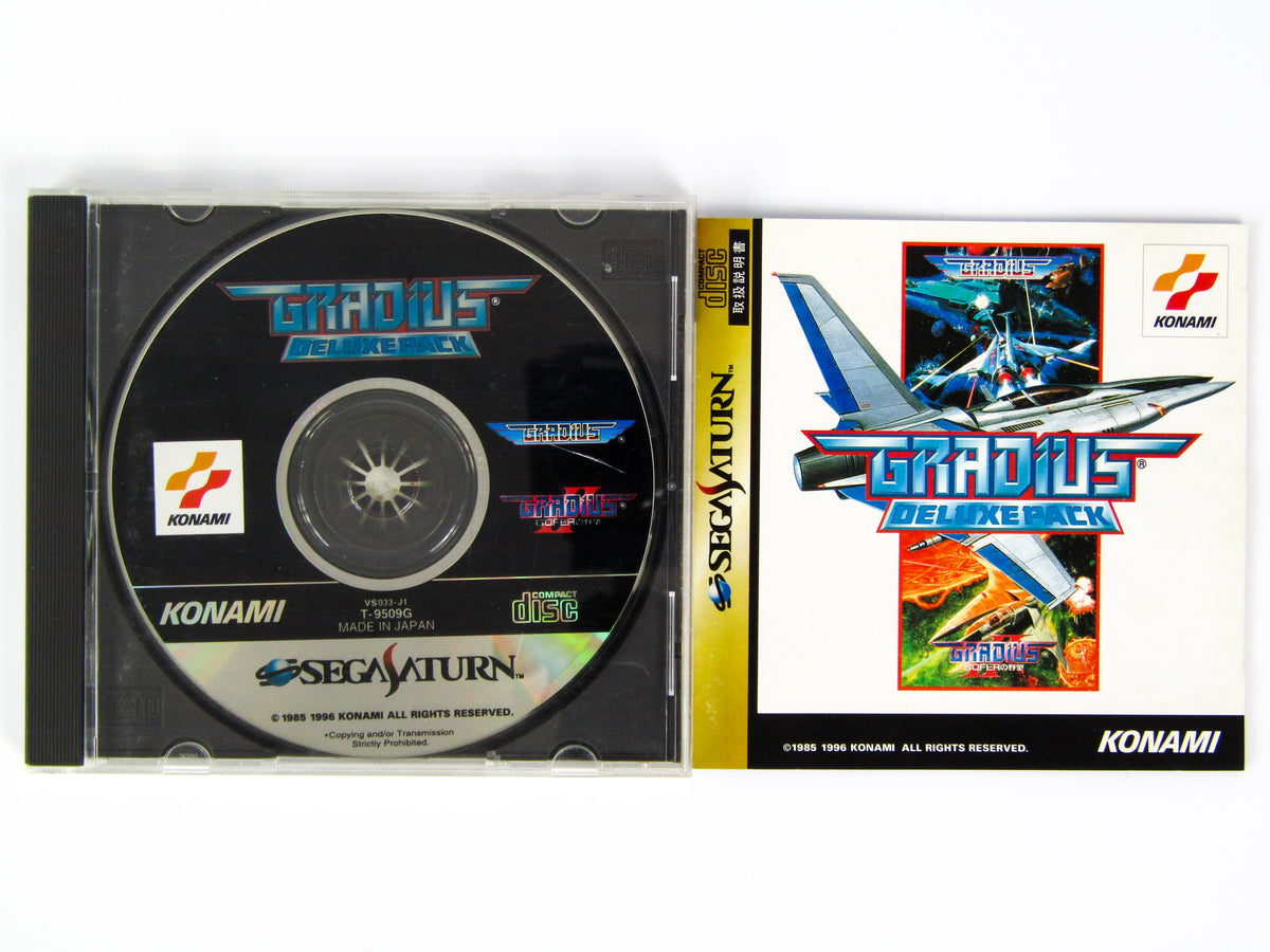Gradius Deluxe Pack – Sony PS1 (NTSC-J) – Complet Et Bon état, Shoot'em Up Konami