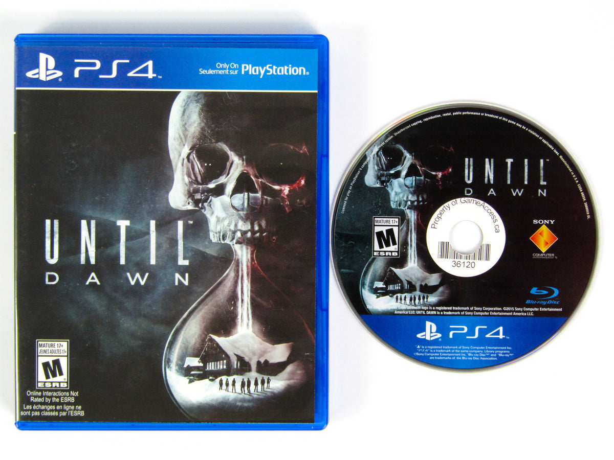 Until Dawn Hits PS4 : tous les prix en ligne Until Dawn Hits PS4 : tous les prix en ligne