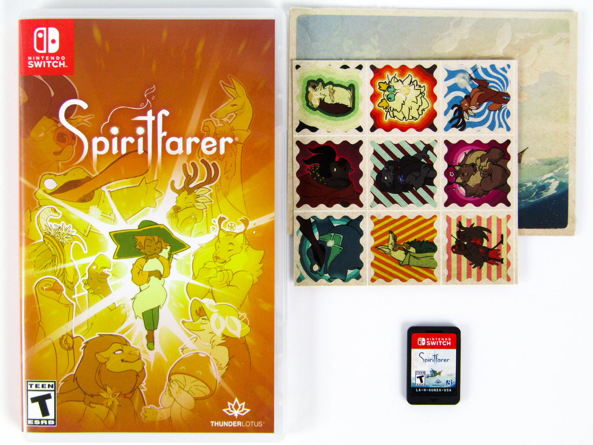 Spiritfarer Nintendo Switch Physical Artbook Spiritfarer Physical