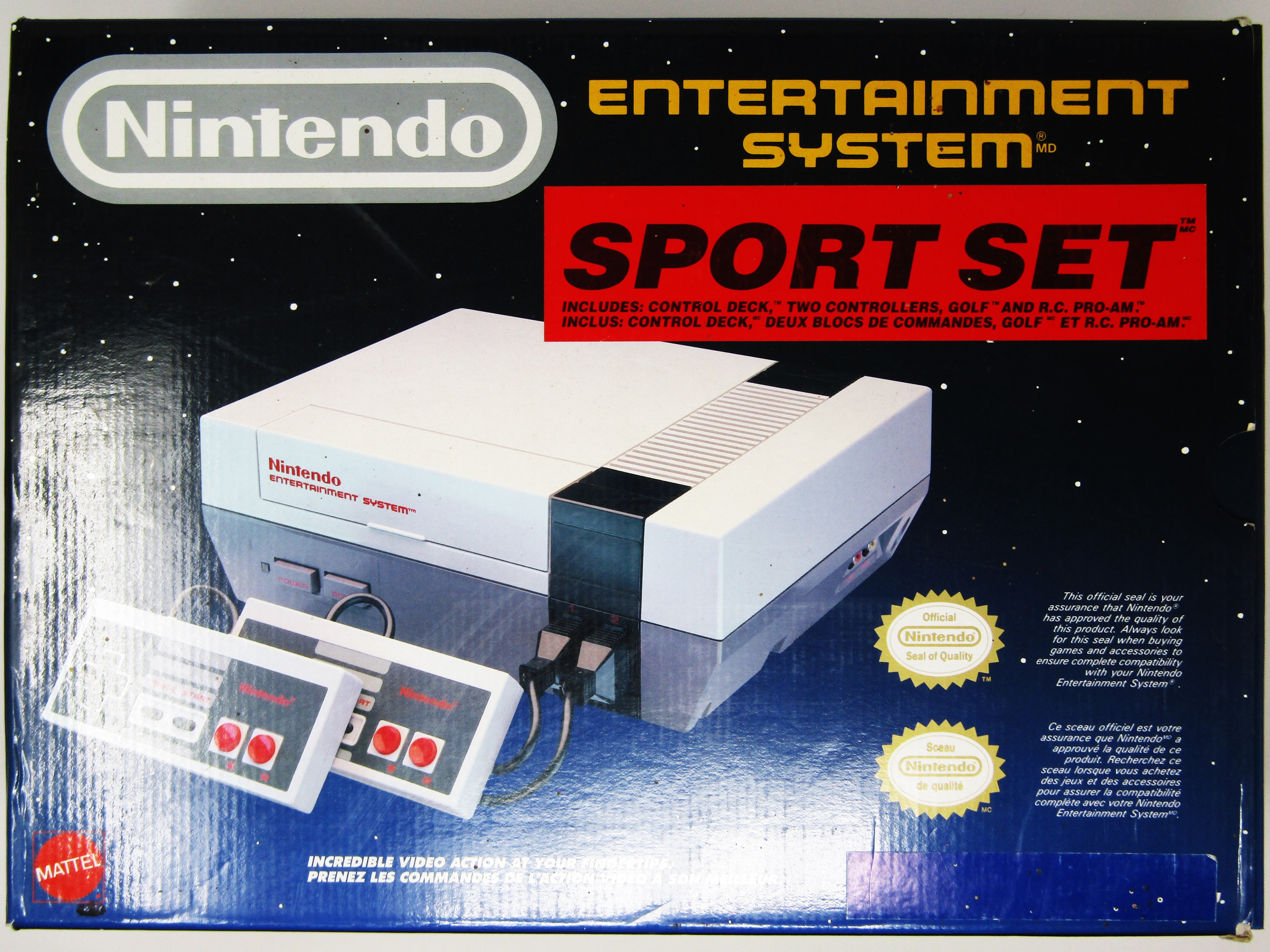 Nes Action Nes Sports Set Nes Sports Set