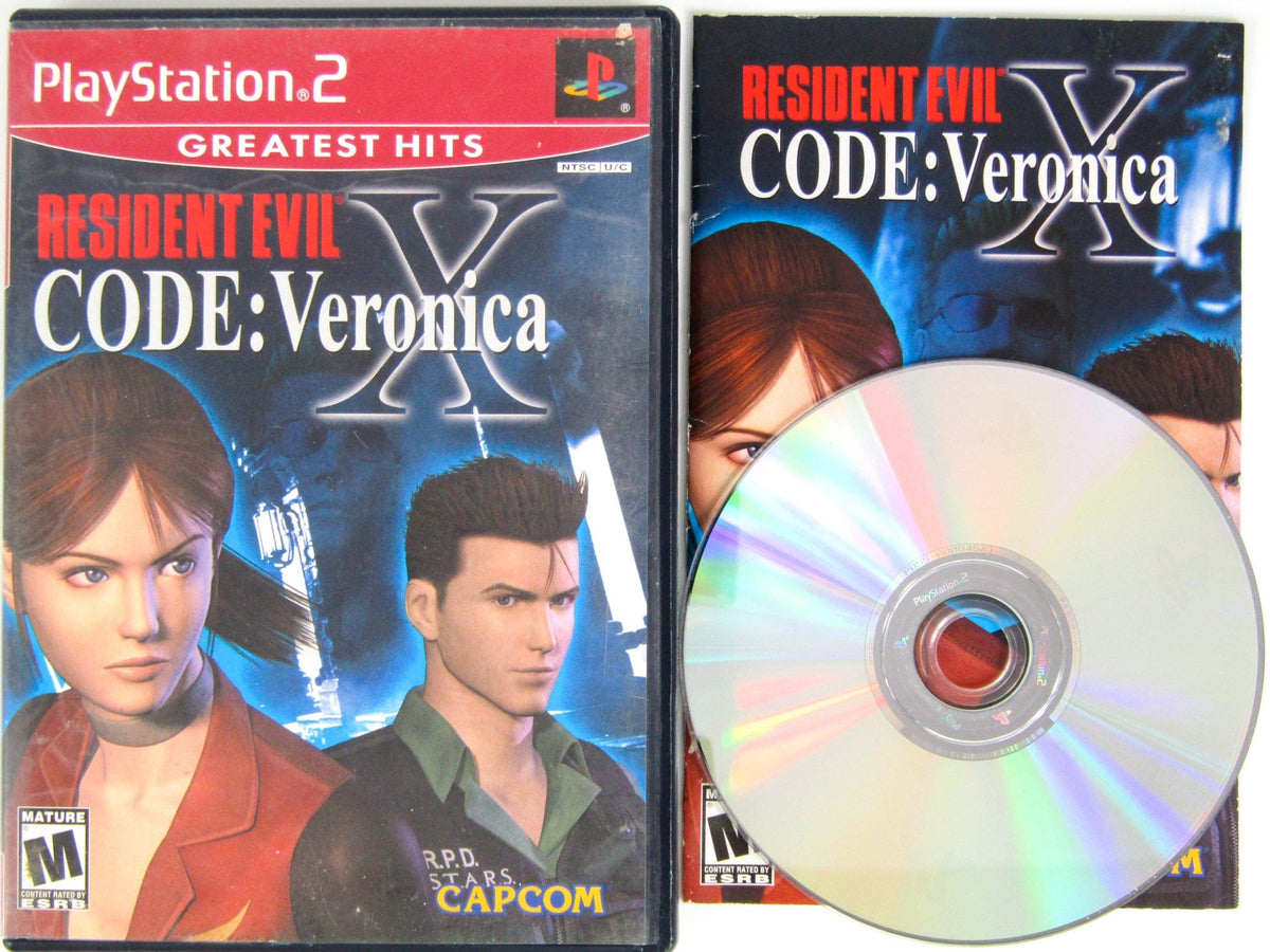 Ps2 Resident Evil Code Veronica Original Greatest Hits - Escorrega o Preço