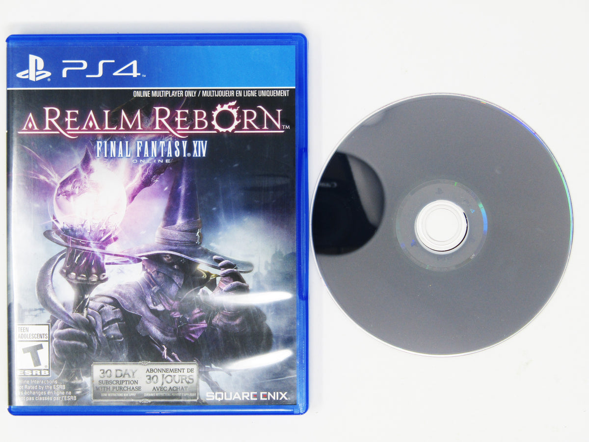 Final Fantasy XIV: A Realm Reborn Sur PS4 - Version Japonaise Sous Blister - Jeu Import Japon