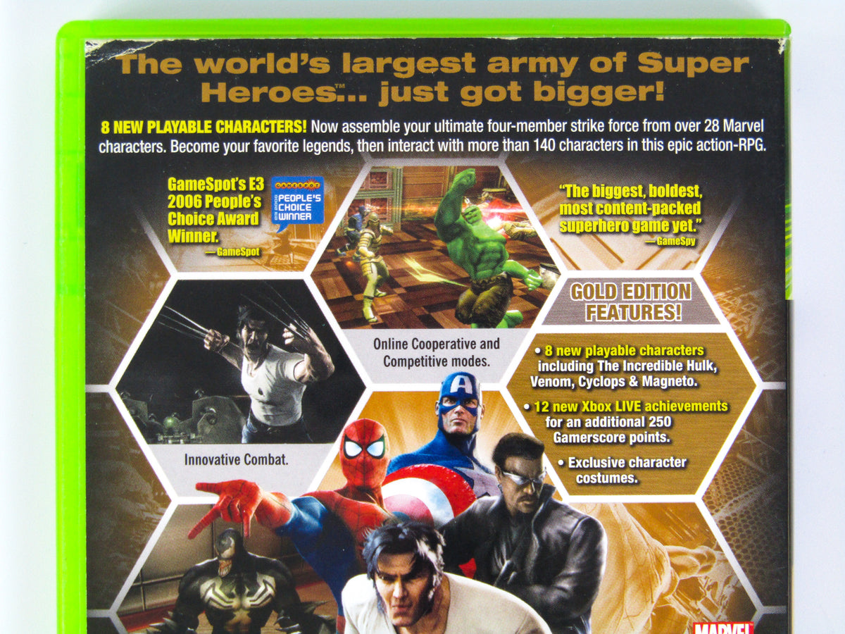 Marvel Ultimate Alliance [Gold Edition] (Xbox 360) – RetroMTL