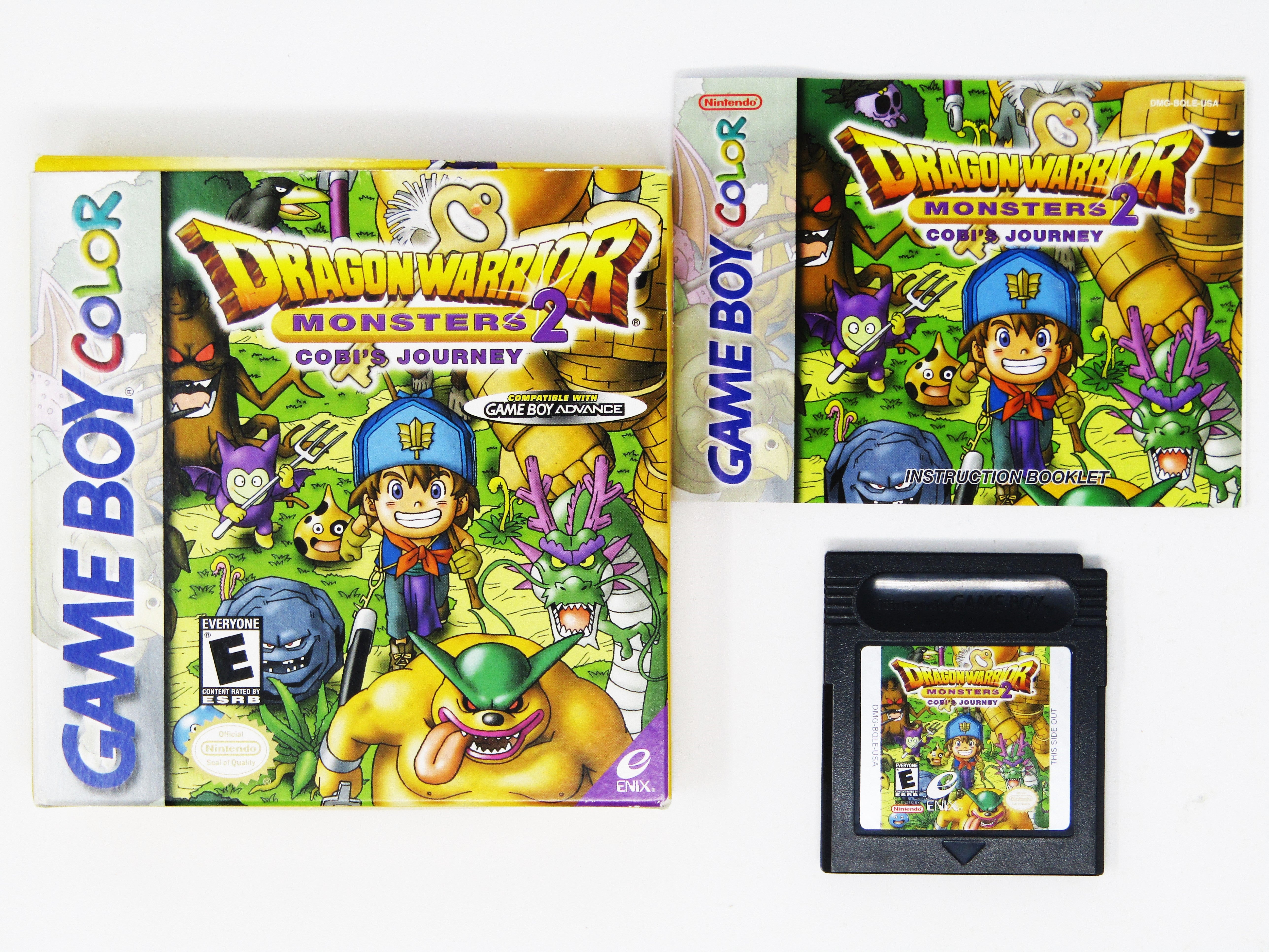 dragon warriors monsters 2 Dragon Warrior Monsters 2 Cobi's Journey (Nintendo Game Boy Color / GB –  Retro MTL