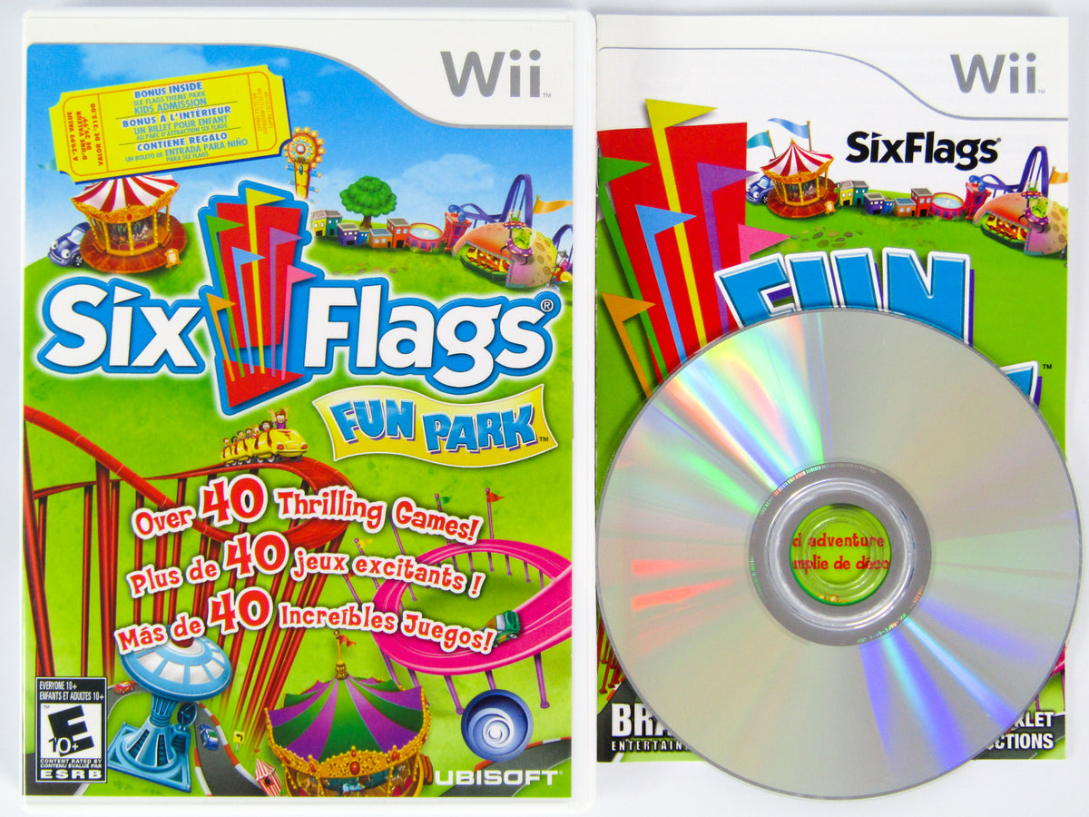 Six Flags Fun Park (Nintendo Wii) RetroMTL