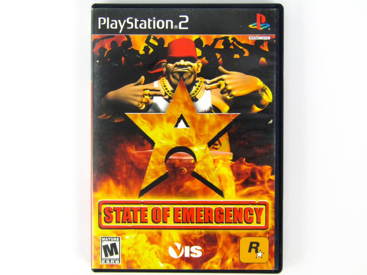 Jeu State Of Emergency - PlayStation 2 PS2 - Version PAL - Testé & Jouable - Occasion