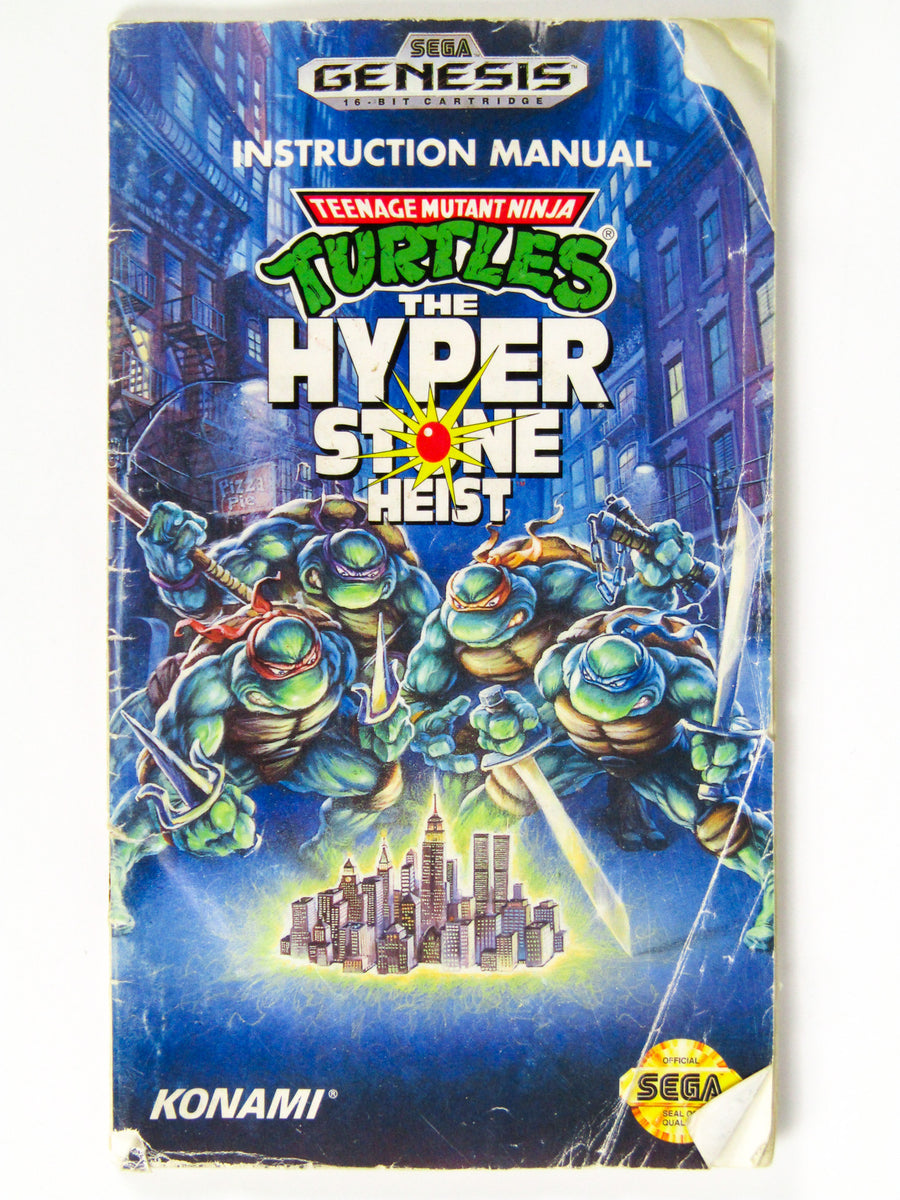 Teenage Mutant Ninja Turtles The Hyperstone Heist (Sega Genesis Mega Drive)  48-Bit 1200dpi Box Scan : Konami : Free Download, Borrow, and Streaming :  Internet Archive