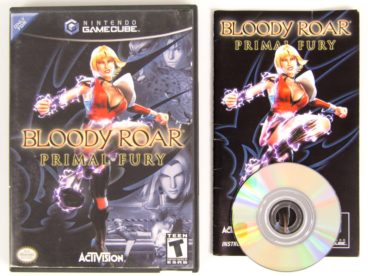 Bloody high quality Roar Primal Fury for Nintendo GameCube RARE