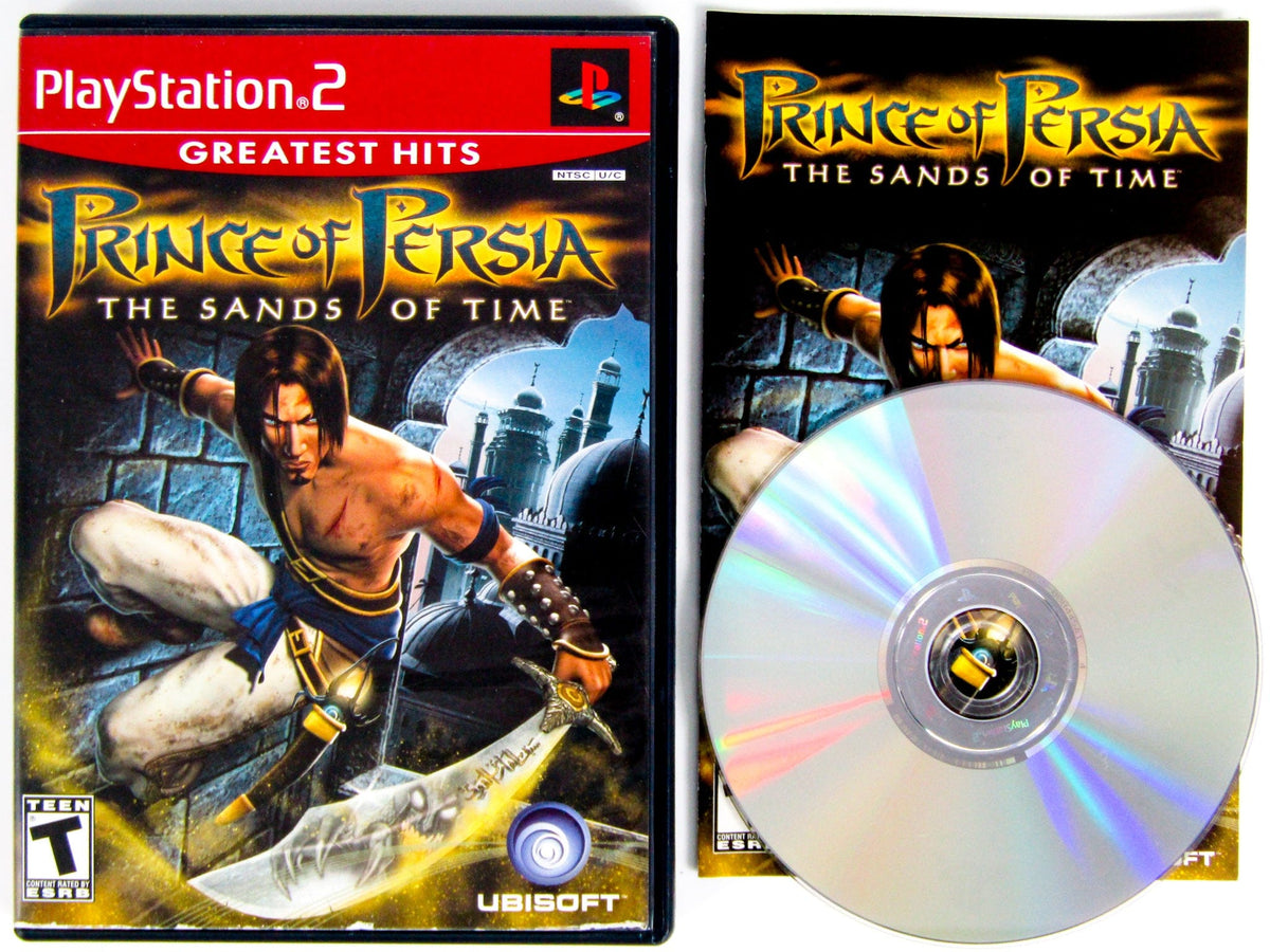 Prince Of Persia Sands Of Time [Greatest Hits] (Playstation 2 / PS2) –  RetroMTL