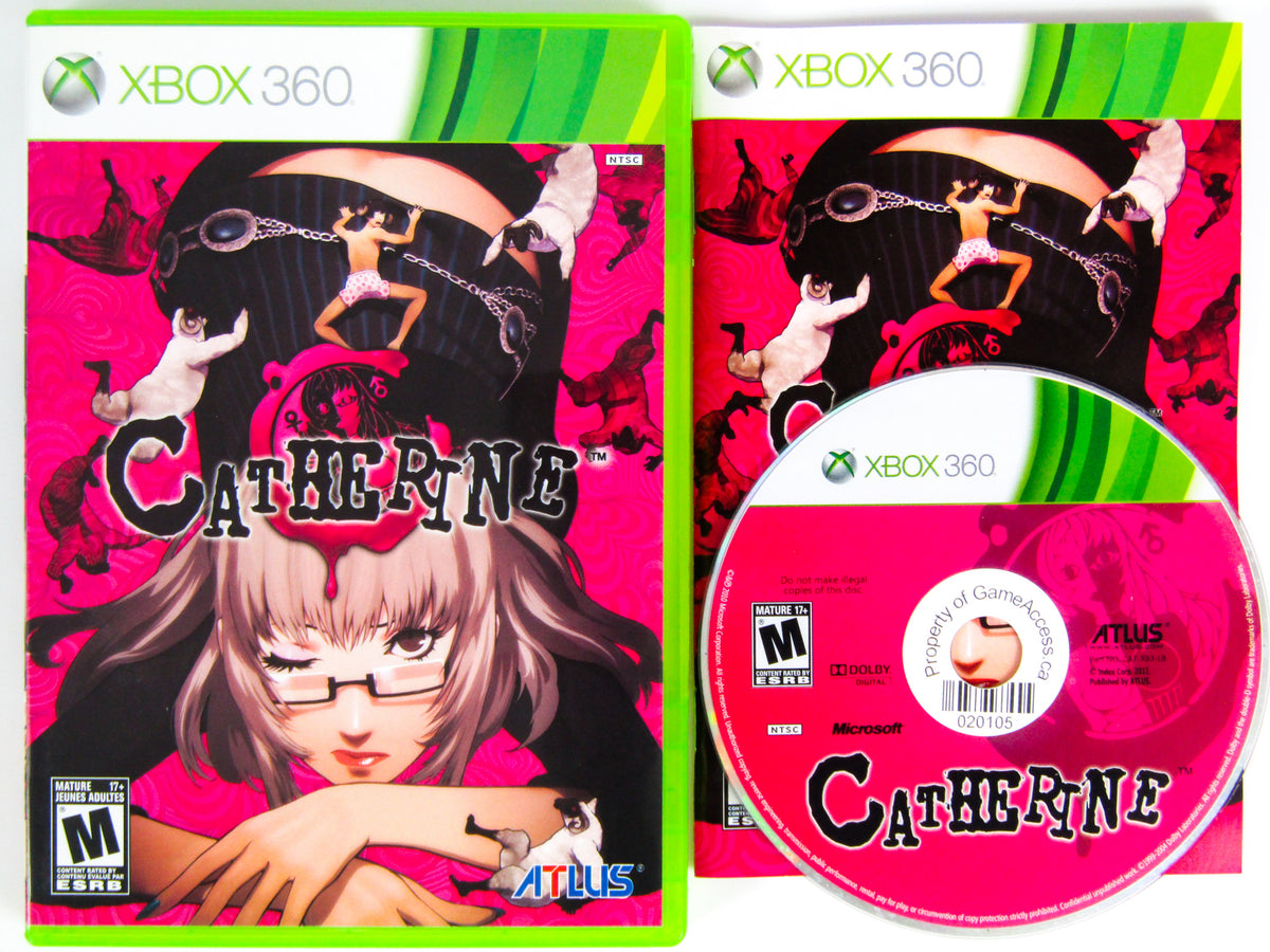 Catherine Xbox 360 Box Edição Especial Completa Zerado | Parcelamento