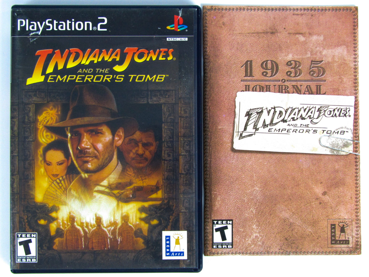 Indiana Jones And The Emperor's Tomb (PlayStation 2 / PS2) – Retro MTL