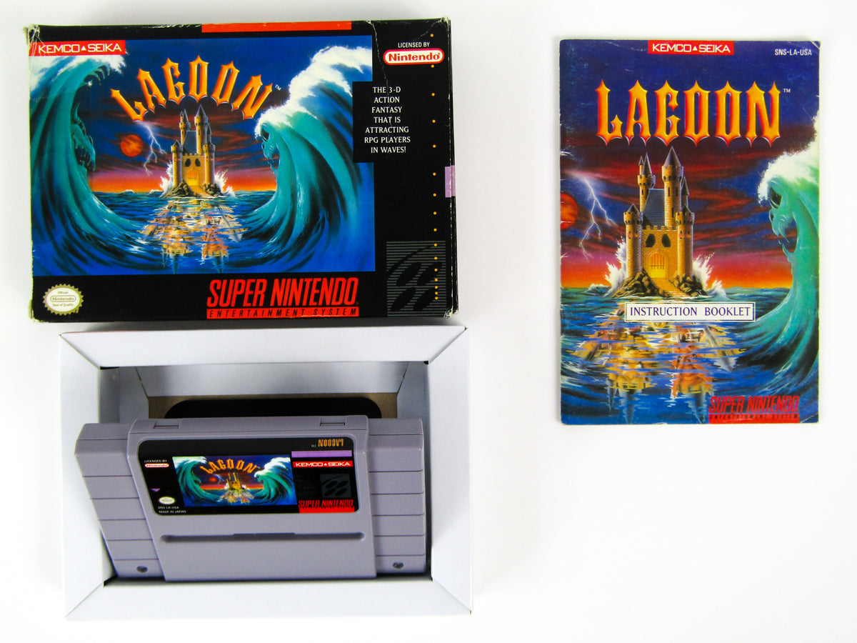 Lagoon Review for Super Nintendo: A Man. A Plan. A Toothpick