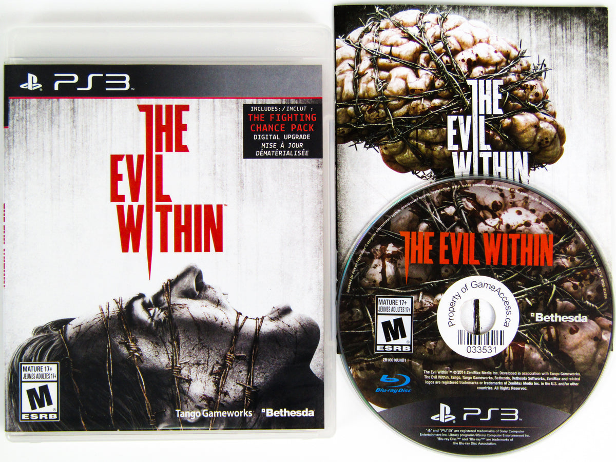The Evil Within (Playstation 3 / PS3) – RetroMTL