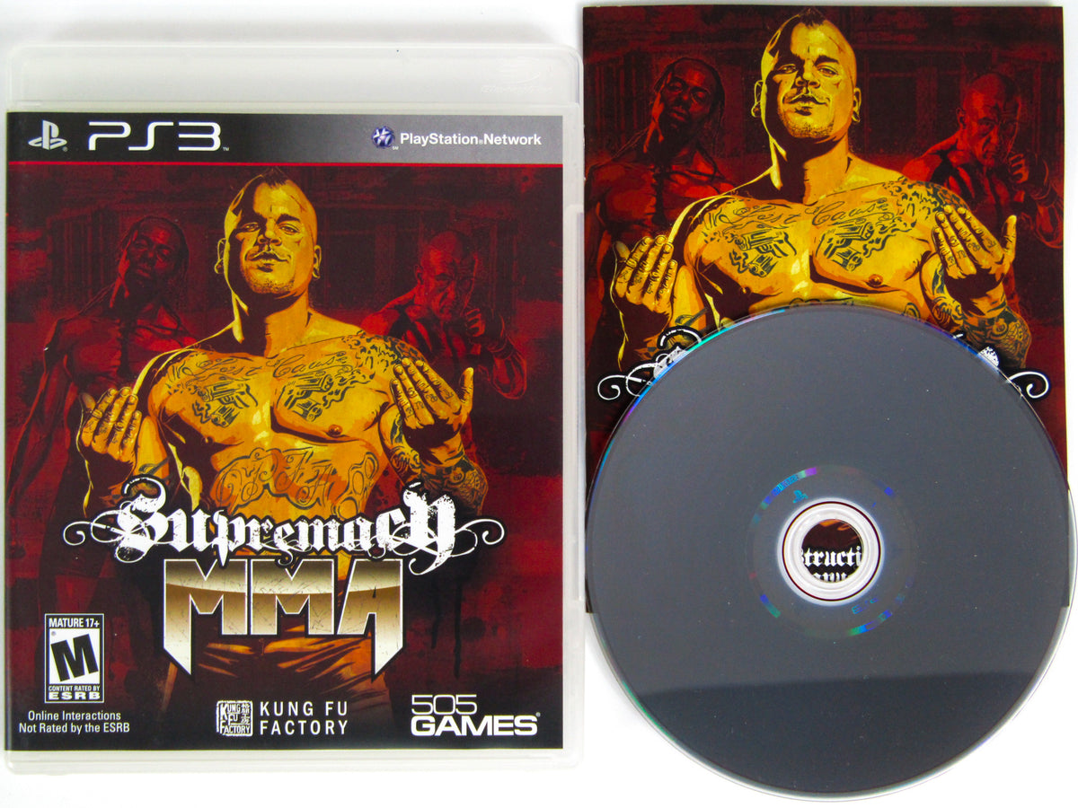 Supremacy MMA PS3 PlayStation Used Game – RetroguySA, 57% OFF