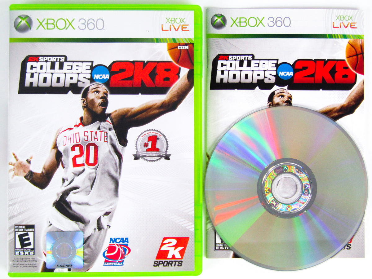 College hoops 2k8 xbox 360 hot sale for sale