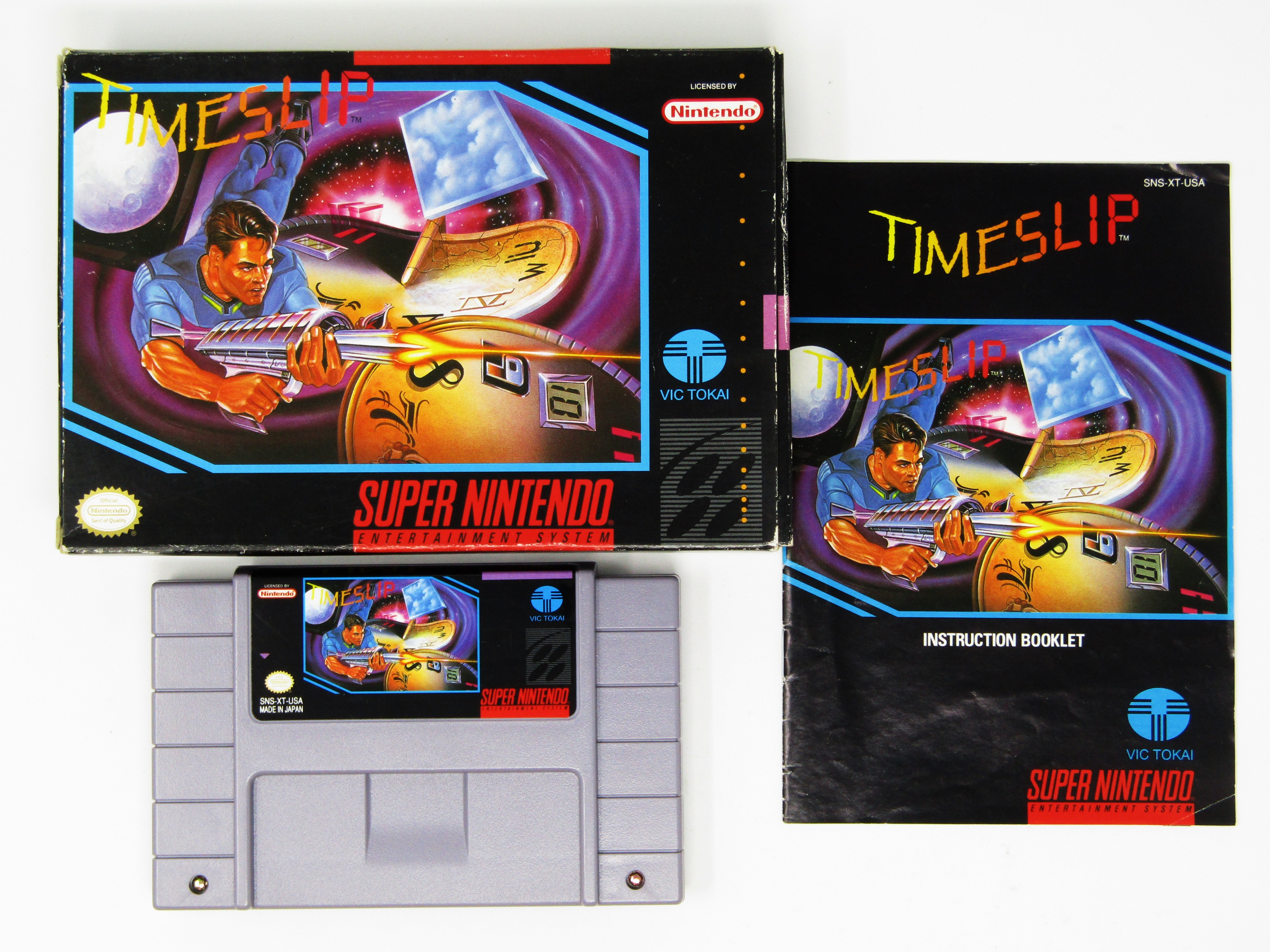 SNES TIME SLIP ビック東海 海外 スーパーファミコン SNES TIME