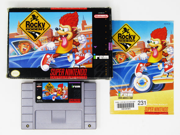 Rocky Rodent (Super Nintendo / SNES)