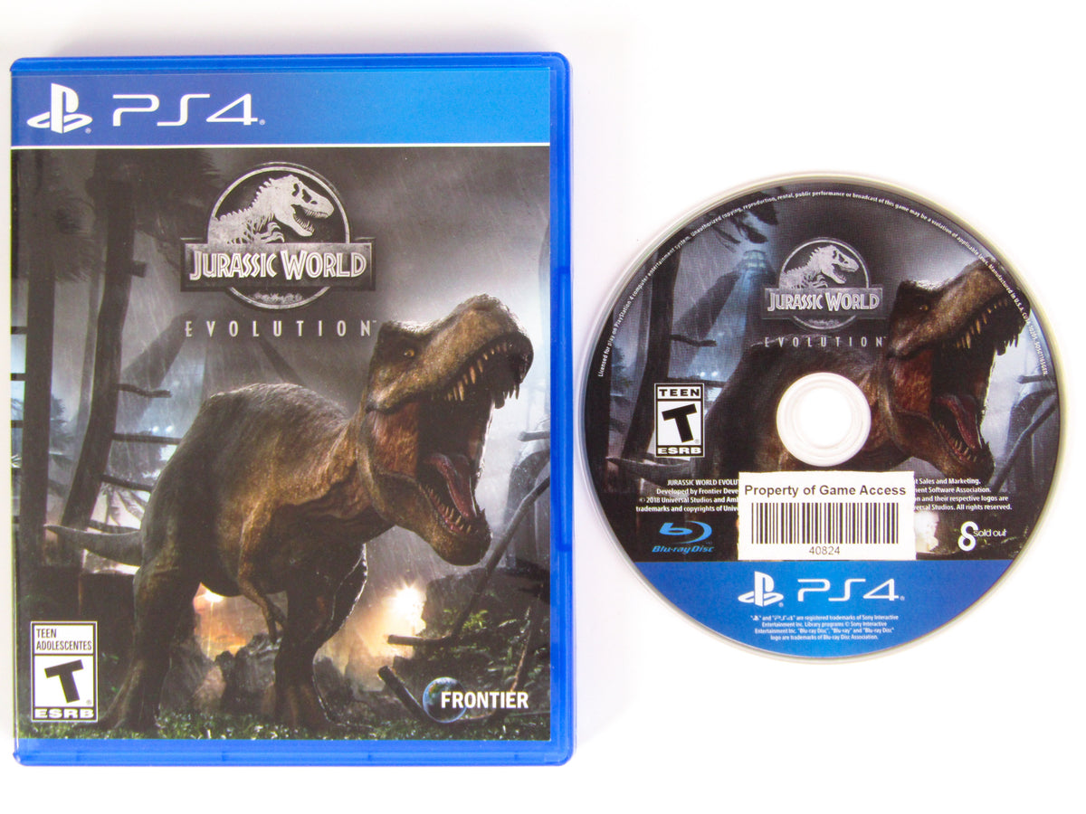 Jeu Playstation 4 Jurassic World Evolution Sans Notices Vulbens 74520